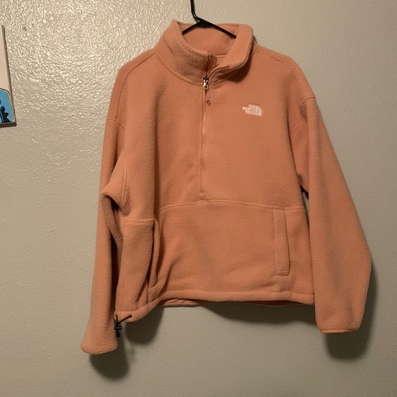 The North Face Jackets & Blazers - Brand New North Face Reset Fleece 1/2 Zip Cafe Crème